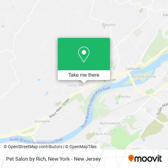 Mapa de Pet Salon by Rich