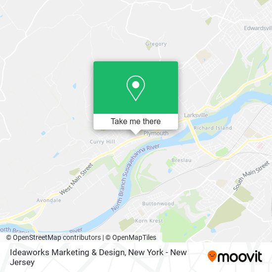 Mapa de Ideaworks Marketing & Design