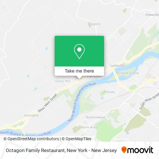 Octagon Family Restaurant map