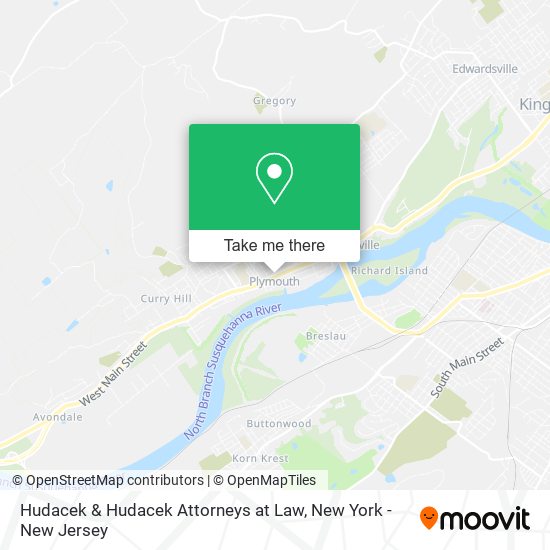 Mapa de Hudacek & Hudacek Attorneys at Law