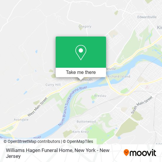 Mapa de Williams Hagen Funeral Home