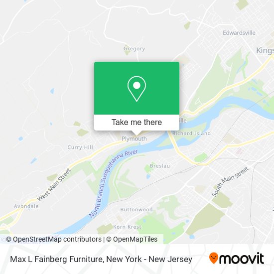Mapa de Max L Fainberg Furniture