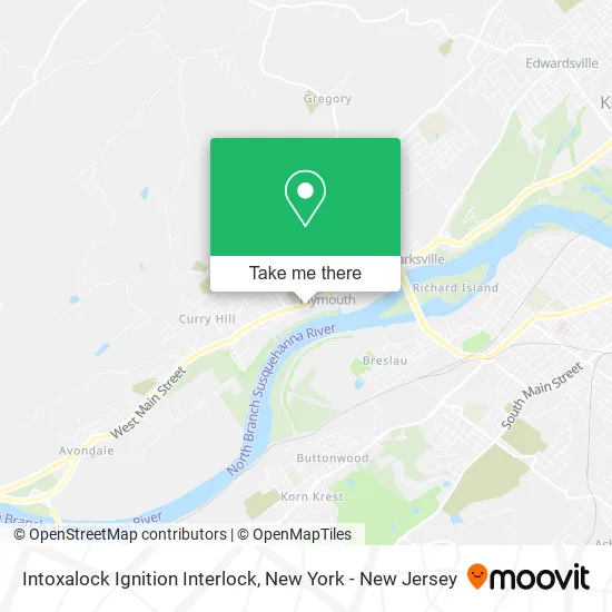 Intoxalock Ignition Interlock map