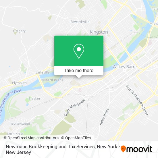 Mapa de Newmans Bookkeeping and Tax Services