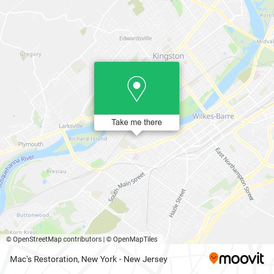 Mapa de Mac's Restoration