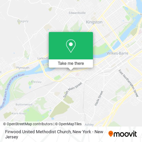 Firwood United Methodist Church map