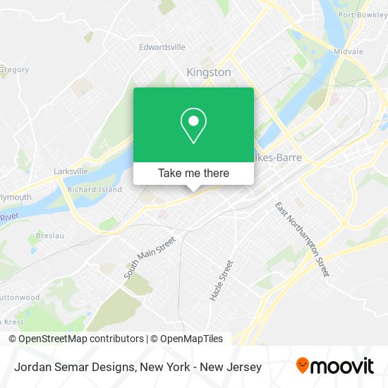 Mapa de Jordan Semar Designs