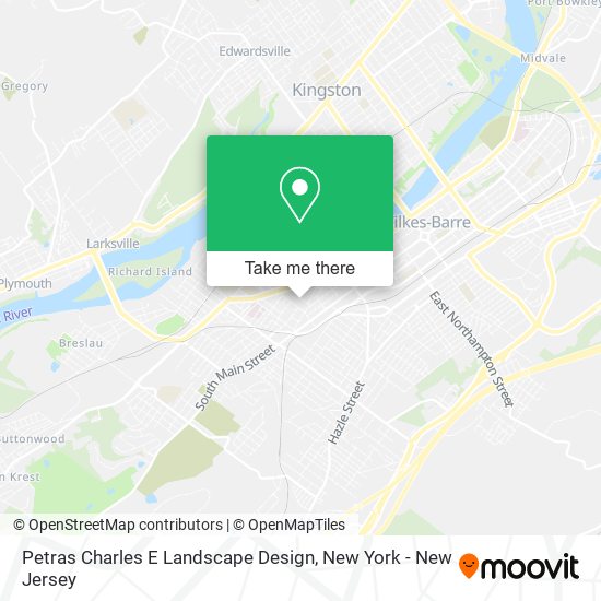 Mapa de Petras Charles E Landscape Design