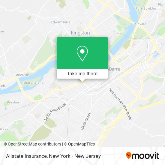 Mapa de Allstate Insurance