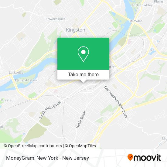 MoneyGram map