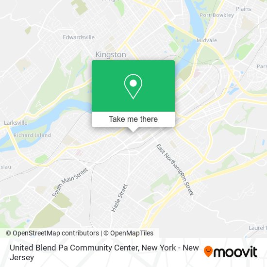 United Blend Pa Community Center map