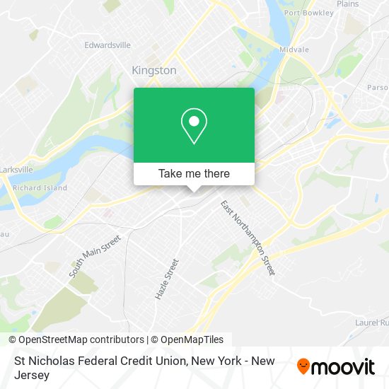 Mapa de St Nicholas Federal Credit Union