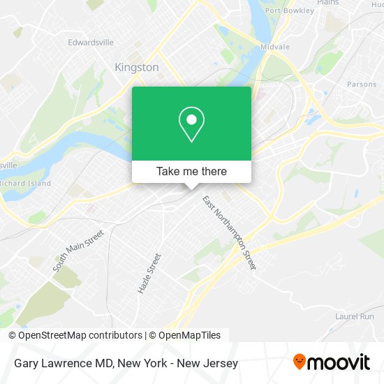 Gary Lawrence MD map