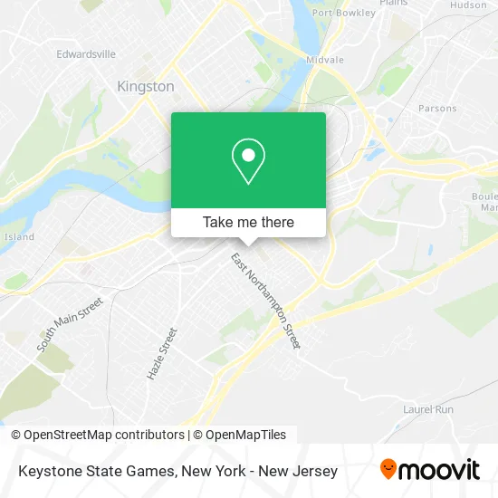 Keystone State Games map