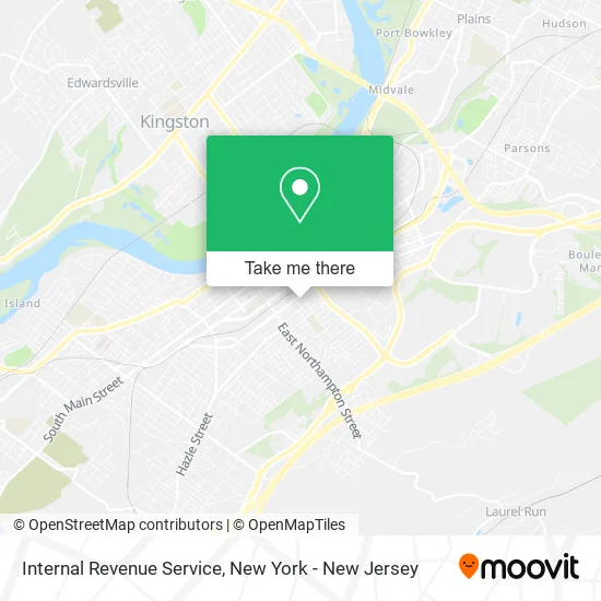 Internal Revenue Service map