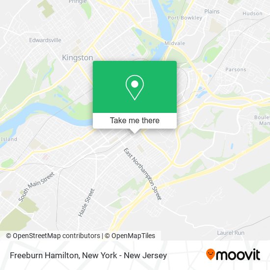 Freeburn Hamilton map