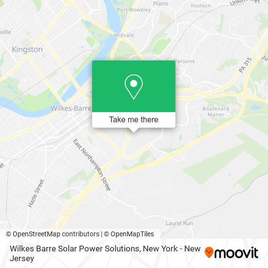 Wilkes Barre Solar Power Solutions map