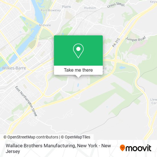 Wallace Brothers Manufacturing map