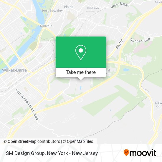 Mapa de SM Design Group