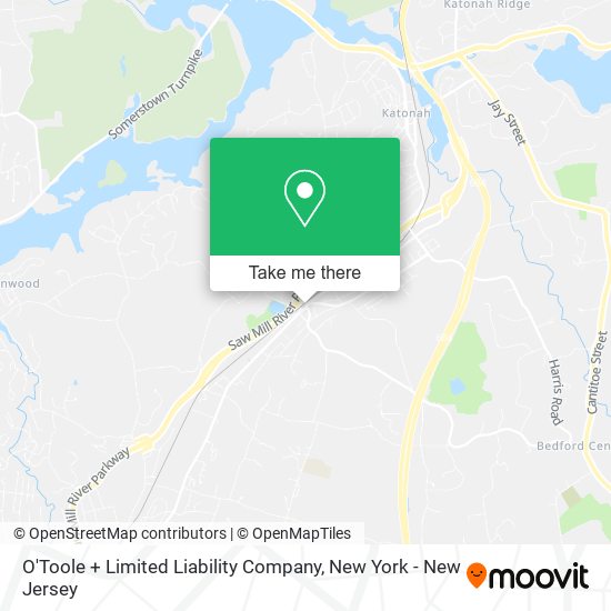 O'Toole + Limited Liability Company map