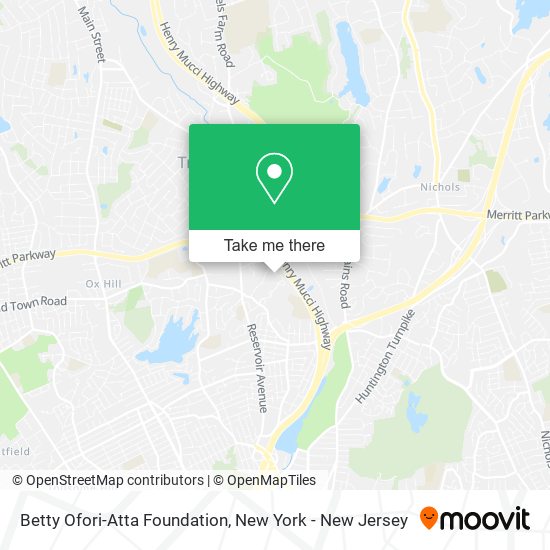 Mapa de Betty Ofori-Atta Foundation
