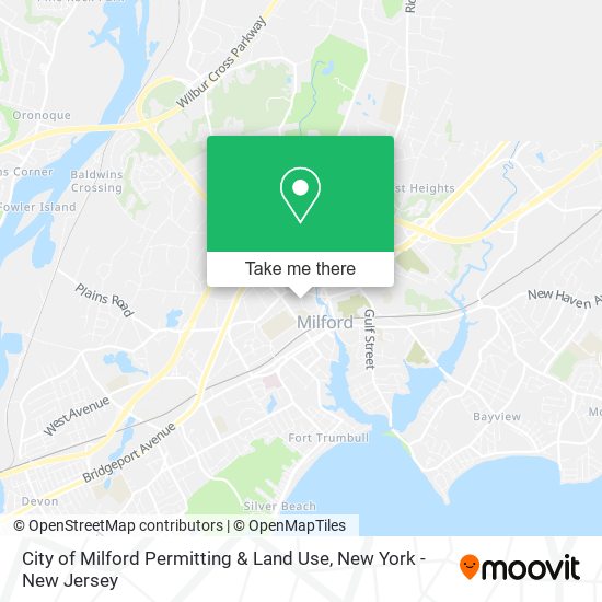 Mapa de City of Milford Permitting & Land Use