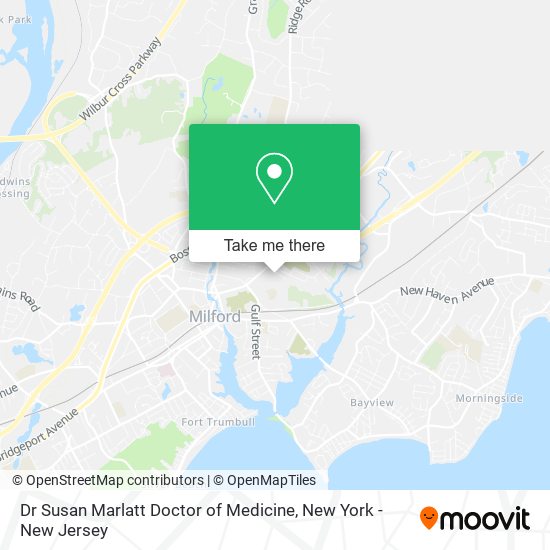 Dr Susan Marlatt Doctor of Medicine map