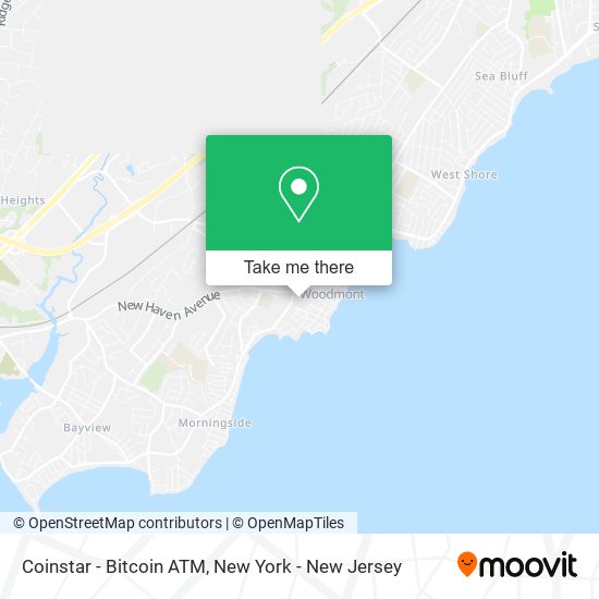 Coinstar - Bitcoin ATM map