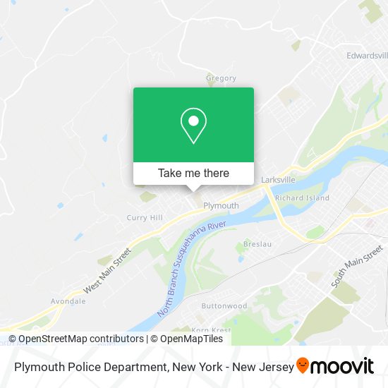 Mapa de Plymouth Police Department