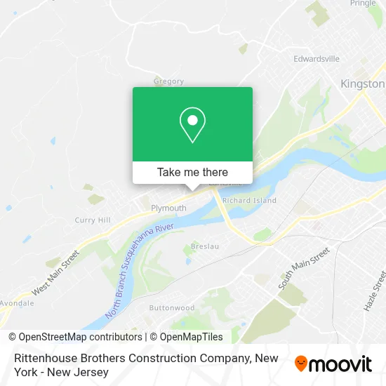 Rittenhouse Brothers Construction Company map