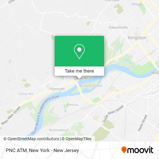 PNC ATM map