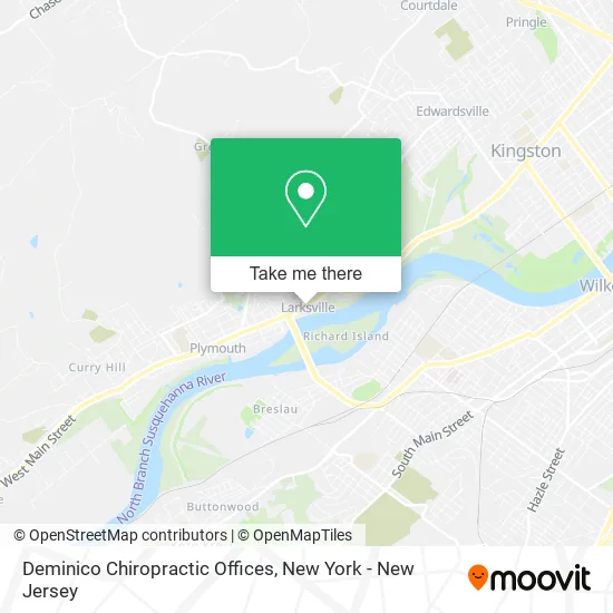 Deminico Chiropractic Offices map