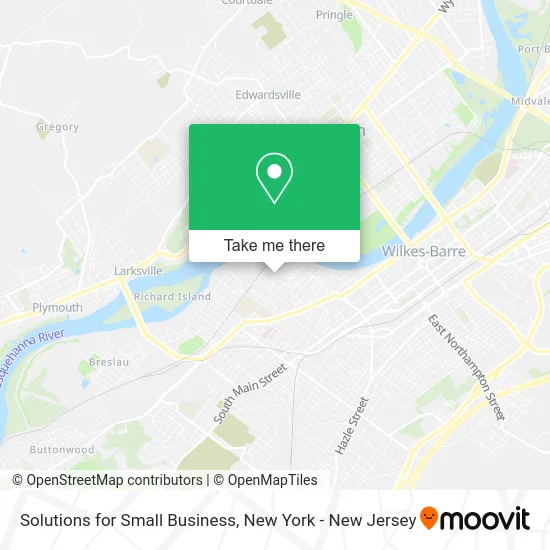 Solutions for Small Business map
