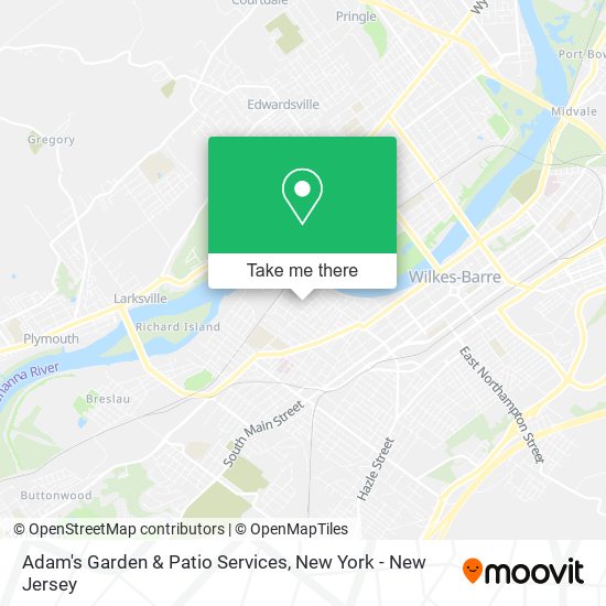 Adam's Garden & Patio Services map