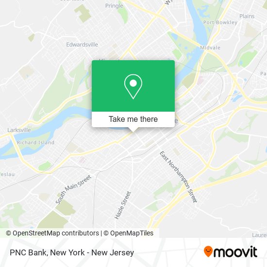 PNC Bank map