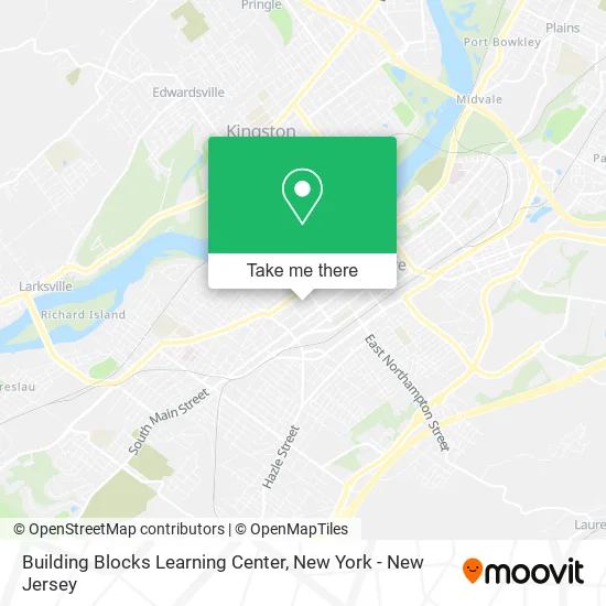 Mapa de Building Blocks Learning Center