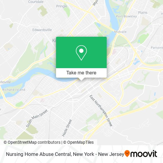 Nursing Home Abuse Central map