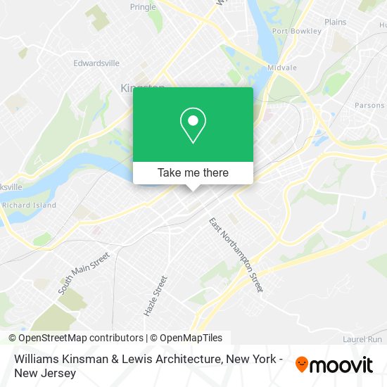 Williams Kinsman & Lewis Architecture map