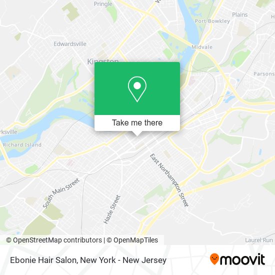 Mapa de Ebonie Hair Salon