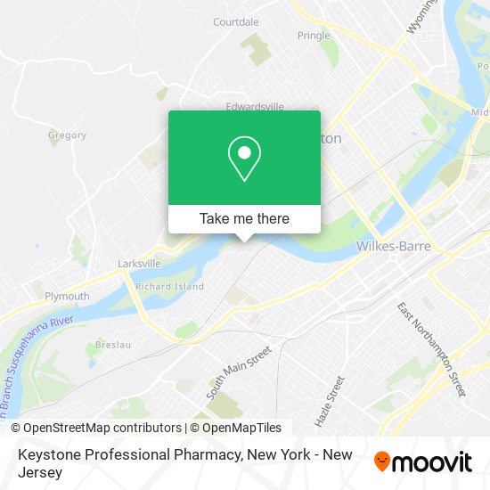 Mapa de Keystone Professional Pharmacy