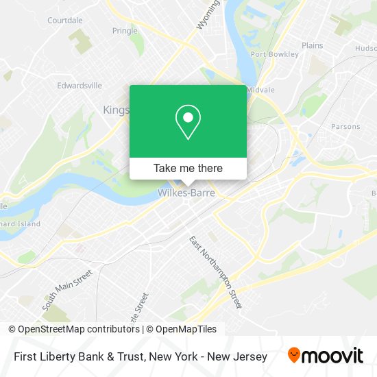 Mapa de First Liberty Bank & Trust