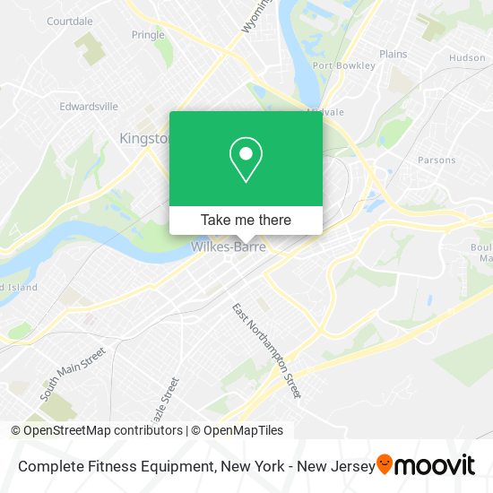 Complete Fitness Equipment map