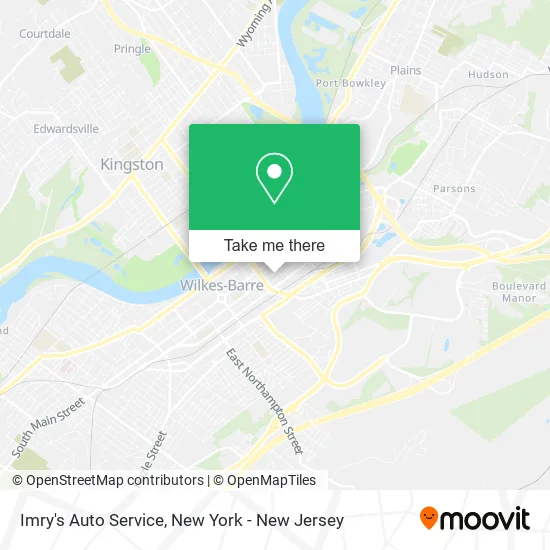Imry's Auto Service map
