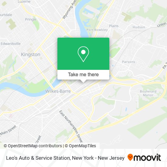Mapa de Leo's Auto & Service Station