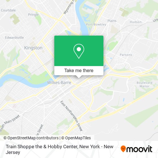 Mapa de Train Shoppe the & Hobby Center