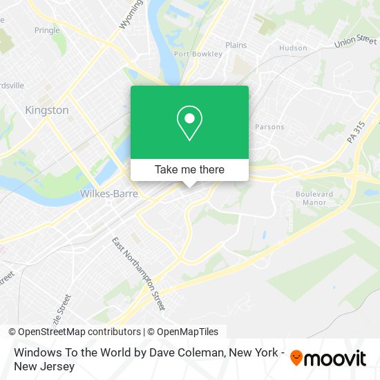 Windows To the World by Dave Coleman map
