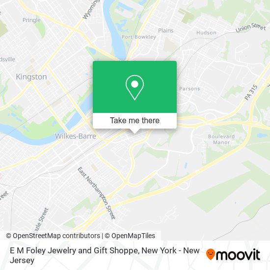 E M Foley Jewelry and Gift Shoppe map