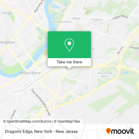 Dragon's Edge map