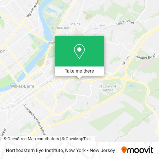 Mapa de Northeastern Eye Institute