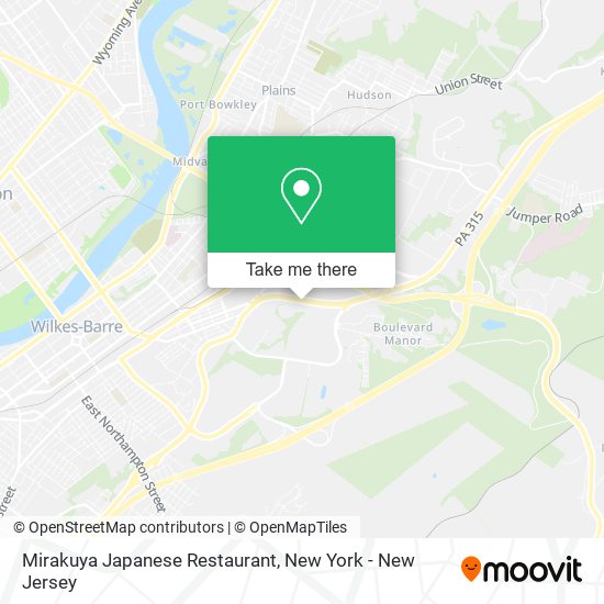 Mirakuya Japanese Restaurant map